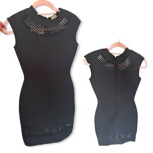 Torn By Ronny Kobo Morgan Laser Cut Dress